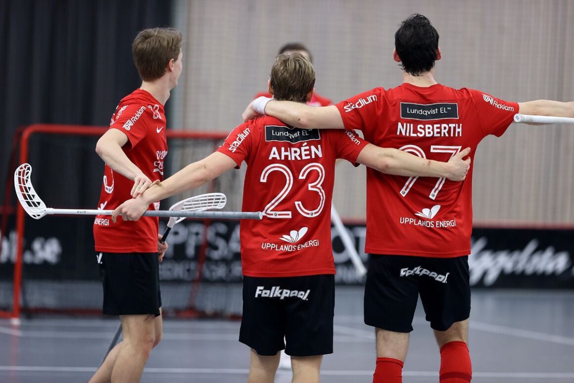 Storvreta Spieler jubeln